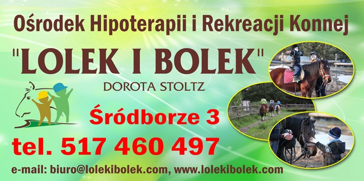 "Lolek i Bolek" Ośrodek Hipoterapii i Rekreacji Konnej Dorota Stoltz